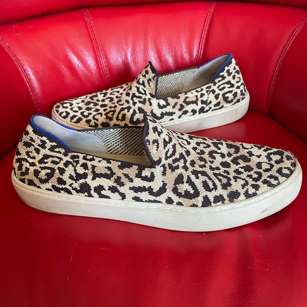 Rothy's Leopard Print Flats